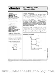 EL2004MIL datasheet pdf Elantec Semiconductor