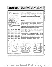 EL4422CN datasheet pdf Elantec Semiconductor