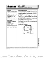 EL4452CN datasheet pdf Elantec Semiconductor