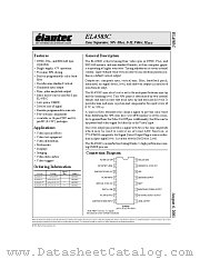 EL4583CS datasheet pdf Elantec Semiconductor