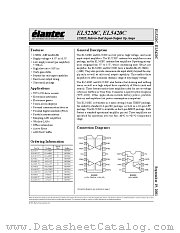 EL5420CS-T13 datasheet pdf Elantec Semiconductor