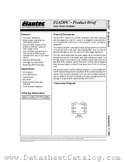 EL6205CW datasheet pdf Elantec Semiconductor
