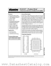 EL6242CL datasheet pdf Elantec Semiconductor