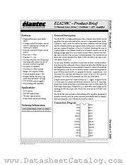 EL6258CU datasheet pdf Elantec Semiconductor