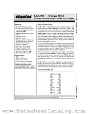EL6288C datasheet pdf Elantec Semiconductor