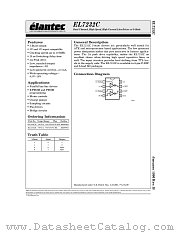 EL7232CN datasheet pdf Elantec Semiconductor