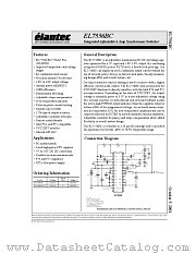 EL7556BCM datasheet pdf Elantec Semiconductor