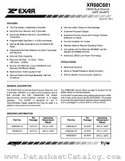XR68C681 datasheet pdf Exar