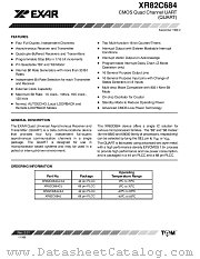 XR82C684 datasheet pdf Exar