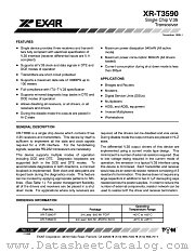 XRT3590 datasheet pdf Exar