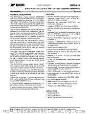 XRT94L43 datasheet pdf Exar