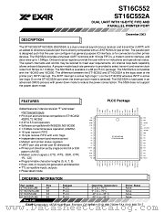 ST16C552A datasheet pdf Exar