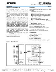 ST16C650A datasheet pdf Exar