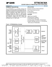 ST78C36 datasheet pdf Exar