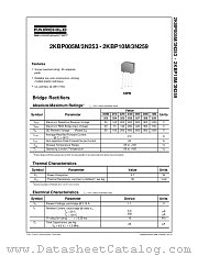 2KBP02M datasheet pdf Fairchild Semiconductor