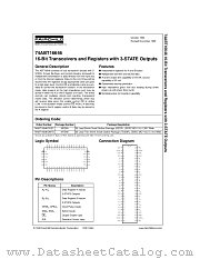 74ABT16646 datasheet pdf Fairchild Semiconductor