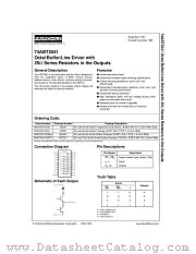 74ABT2541 datasheet pdf Fairchild Semiconductor