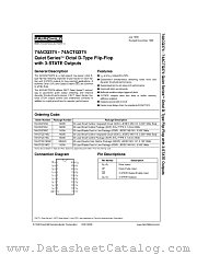 74ACQ374 datasheet pdf Fairchild Semiconductor
