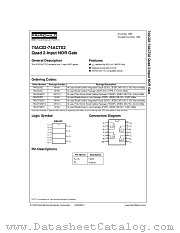 74ACT02 datasheet pdf Fairchild Semiconductor
