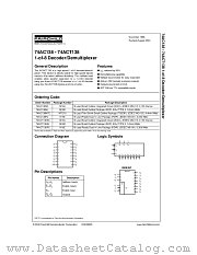 74ACT138 datasheet pdf Fairchild Semiconductor