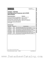 74ACT245 datasheet pdf Fairchild Semiconductor