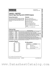 74ACT374 datasheet pdf Fairchild Semiconductor
