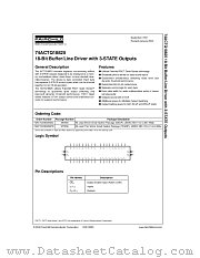 74ACTQ18825 datasheet pdf Fairchild Semiconductor