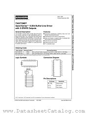 74ACTQ827 datasheet pdf Fairchild Semiconductor