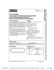 74ALVC162838 datasheet pdf Fairchild Semiconductor