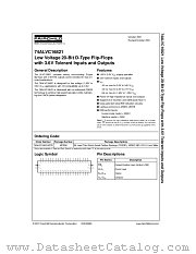 74ALVC16821 datasheet pdf Fairchild Semiconductor