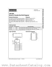 74F164A datasheet pdf Fairchild Semiconductor