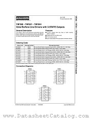 74F244 datasheet pdf Fairchild Semiconductor