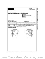 74F368 datasheet pdf Fairchild Semiconductor