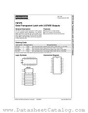 74F373 datasheet pdf Fairchild Semiconductor