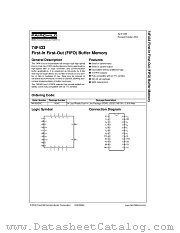 74F433 datasheet pdf Fairchild Semiconductor