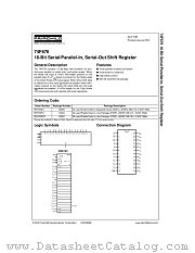 74F676 datasheet pdf Fairchild Semiconductor