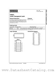 74F841 datasheet pdf Fairchild Semiconductor