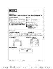 74LCX06 datasheet pdf Fairchild Semiconductor