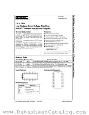 74LCX574 datasheet pdf Fairchild Semiconductor