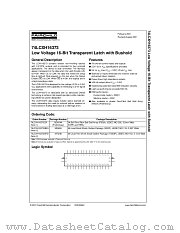 74LCXH16373 datasheet pdf Fairchild Semiconductor