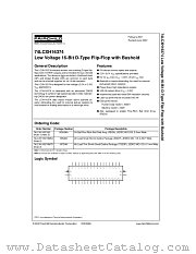 74LCXH16374 datasheet pdf Fairchild Semiconductor