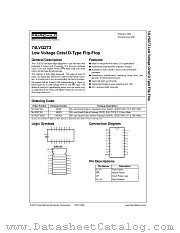 74LVQ273 datasheet pdf Fairchild Semiconductor
