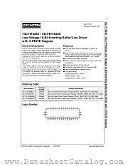74LVT16240 datasheet pdf Fairchild Semiconductor