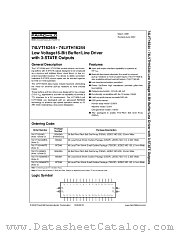 74LVT16244 datasheet pdf Fairchild Semiconductor