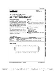 74LVT32373 datasheet pdf Fairchild Semiconductor