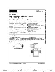 74LVTH652 datasheet pdf Fairchild Semiconductor