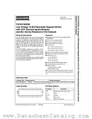 74VCX162838 datasheet pdf Fairchild Semiconductor