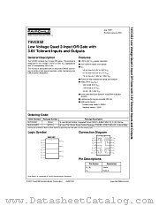 74VCX32 datasheet pdf Fairchild Semiconductor