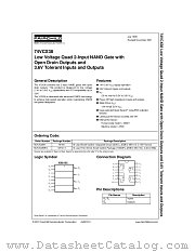 74VCX38 datasheet pdf Fairchild Semiconductor