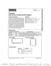 74VHC164 datasheet pdf Fairchild Semiconductor